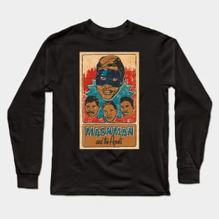 SOUL CONCERT MASKMAN AND THE AGENTS Long Sleeve T-Shirt